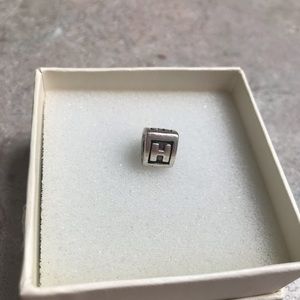 Pandora letter H charm